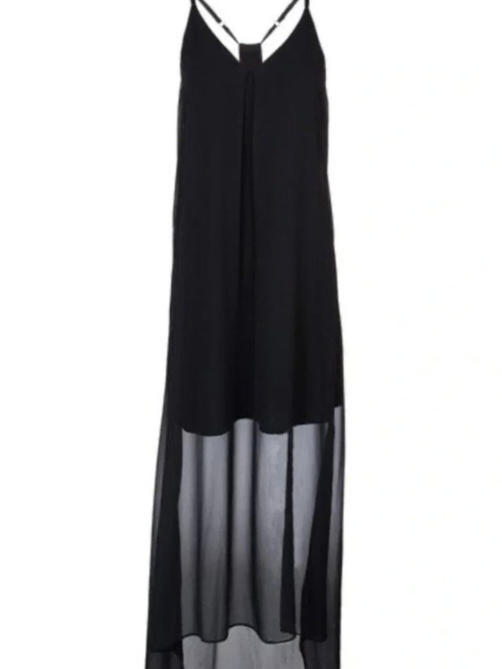 Alice and Olivia Racerback layered midi dress, size XS